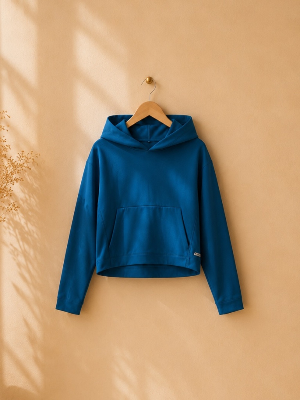 Athletic Works DRI-MORE Tech Hoodie • Teal Blue • XS